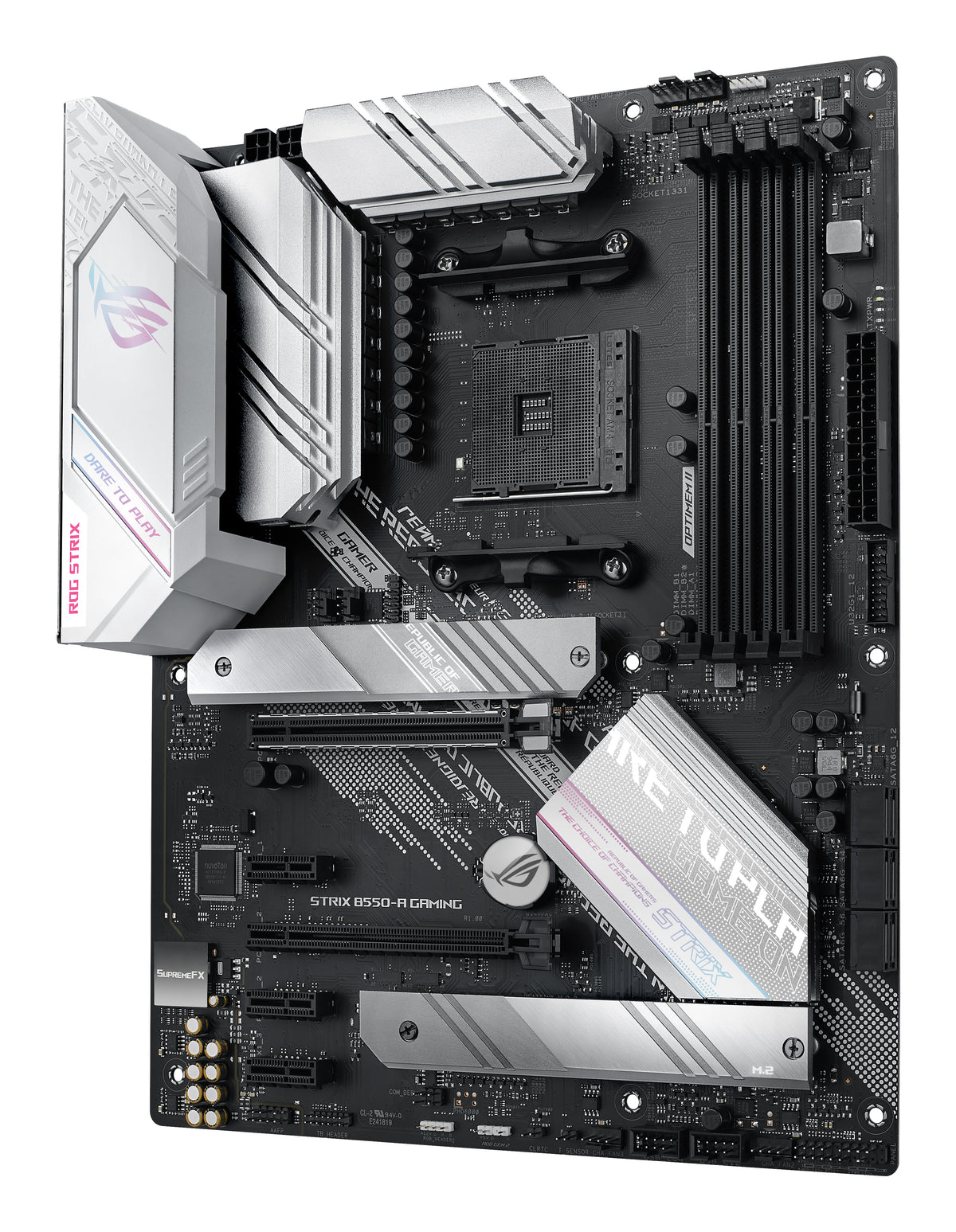 ASUS ROG STRIX B550-A GAMING – Mainboard – Sockel AM4, AMD B550, ATX, DDR4