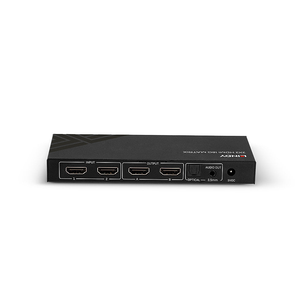 Lindy HDMI-Matrix 2×2, 18 Gbit/s