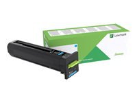 Lexmark 72K2XCE Cyan Toner – Original XL – 22'000 Seiten – für Lexmark CS820