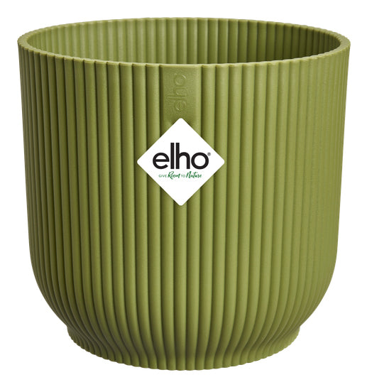 elho Vibes Fold Pflanzkübel – Ø 39 × 36 cm – Kunststoff, grün