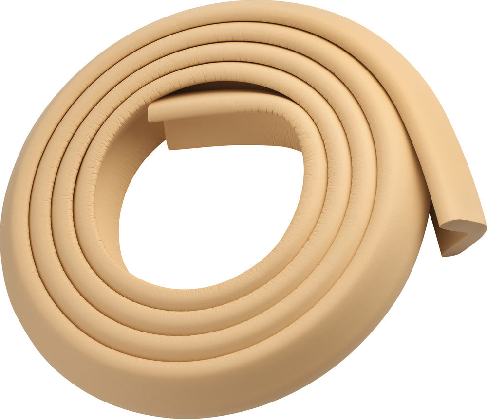 ABUS Kantenschutz, Schaumstoff, Beige – 2400 mm – 1 Packung (1 Stk.)