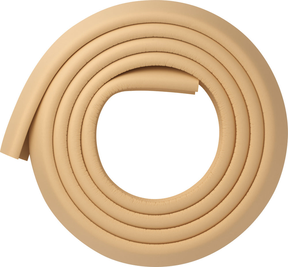 ABUS Kantenschutz, Schaumstoff, Beige – 2400 mm – 1 Packung (1 Stk.)