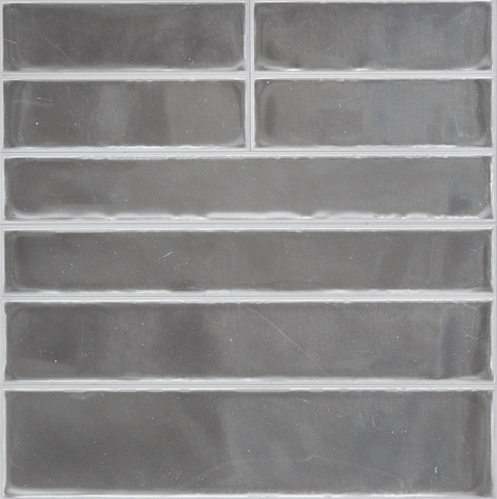 ABUS Reflektoraufkleber – Anthrazit, 16 Stück, 24 × 4000 mm