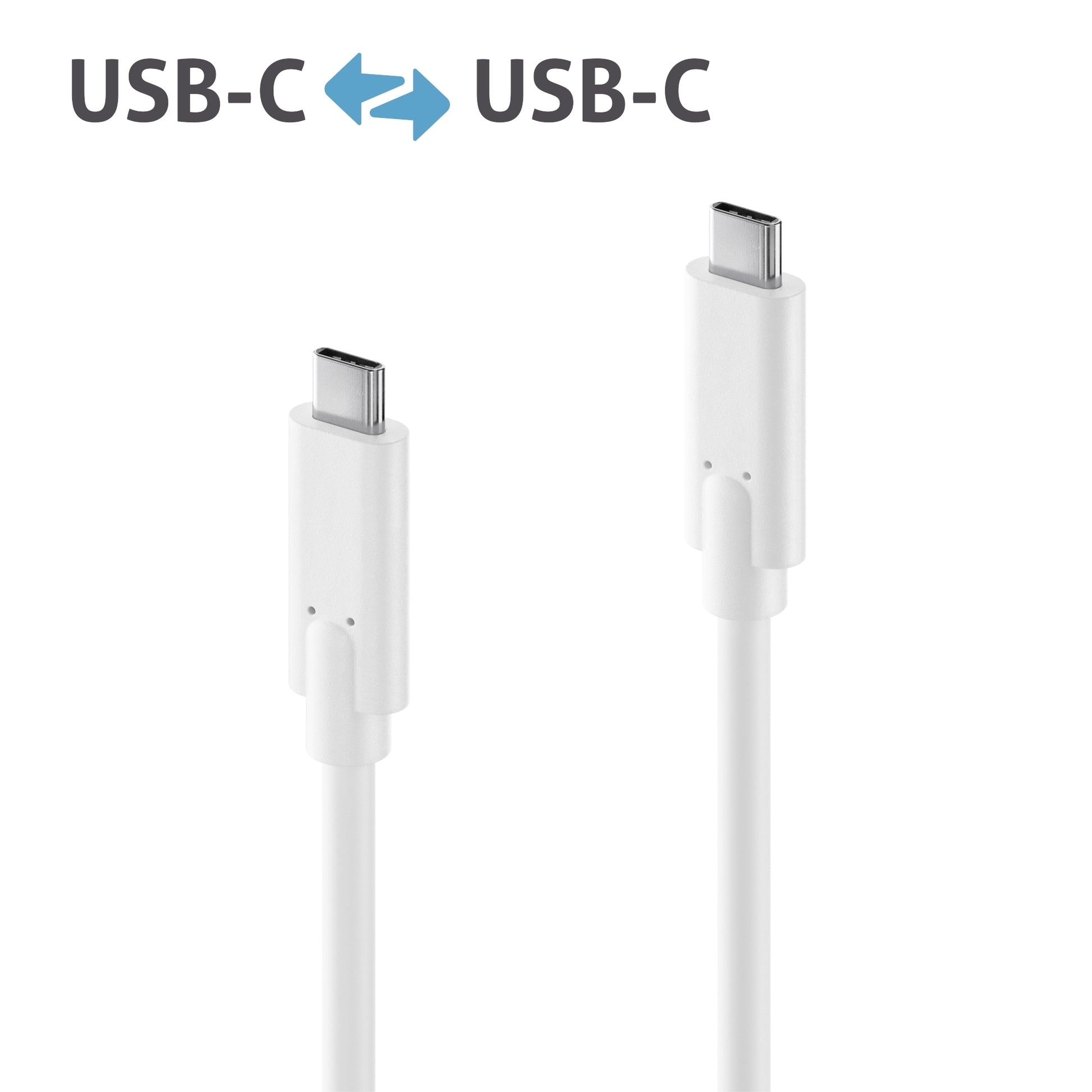 PureLink USB-Kabel, USB-C zu USB-C, 0,5 m, USB 3, Lade-/Datenkabel