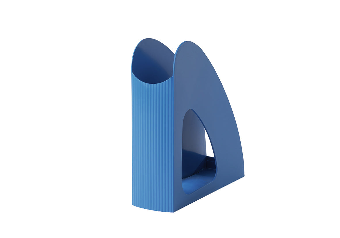 HAN Stehsammler Re-LOOP – A4/C4 – Kunststoff (recycelt) – Blau – 76 × 239 × 257 mm