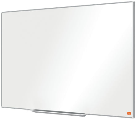 Nobo Whiteboard – 90 × 60 cm, Emaille, magnetisch, Aluminiumrahmen, Wandmontage