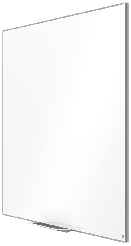 Nobo Whiteboard – 149,4 × 98,4 cm, lackierter Stahl, magnetisch, Wandmontage, inkl. Stifteablage, Marker