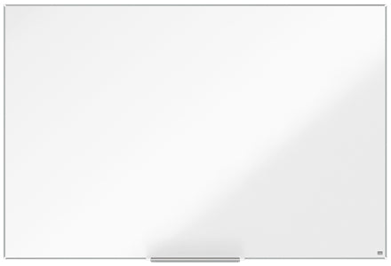 Nobo Whiteboard – 149,4 × 98,4 cm, lackierter Stahl, magnetisch, Wandmontage, inkl. Stifteablage, Marker