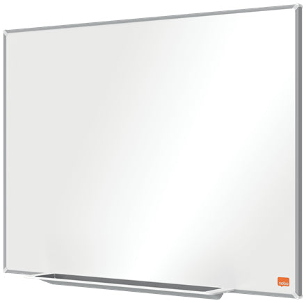 Nobo Whiteboard – 60 × 45 cm, Emaille, magnetisch, Aluminiumrahmen, Wandmontage