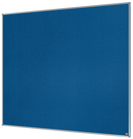 Nobo Pinnwand – Filz, Alurahmen – 150 × 120 cm, Blau, Essence