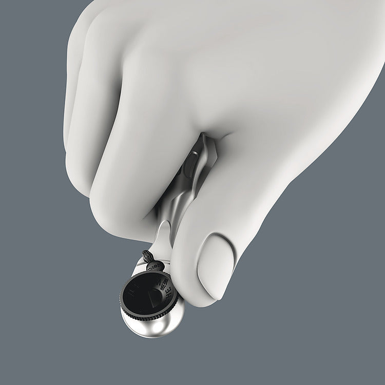 Wera Zyklop Mini – Bithalter 1/4", mit Ratsche, 180 mm – 8001 A