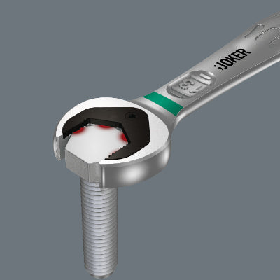 Wera Joker – Maul-Ringratschen-Schlüssel 8 mm Schlüsselweite 8 SB