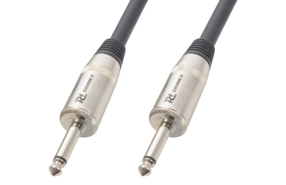PD-Connex 6,3-mm-Klinkenkabel – Stecker zu Stecker – 15 m, 2×1,5 mm²