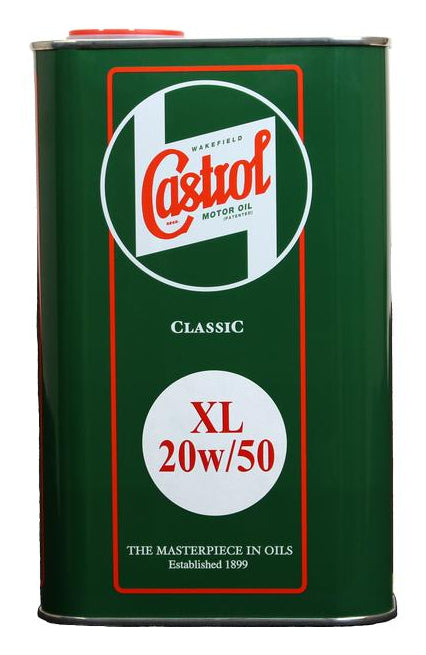 Castrol Classic XL Motoröl 20W-50 – für Benzin- & Dieselmotoren – 1 l