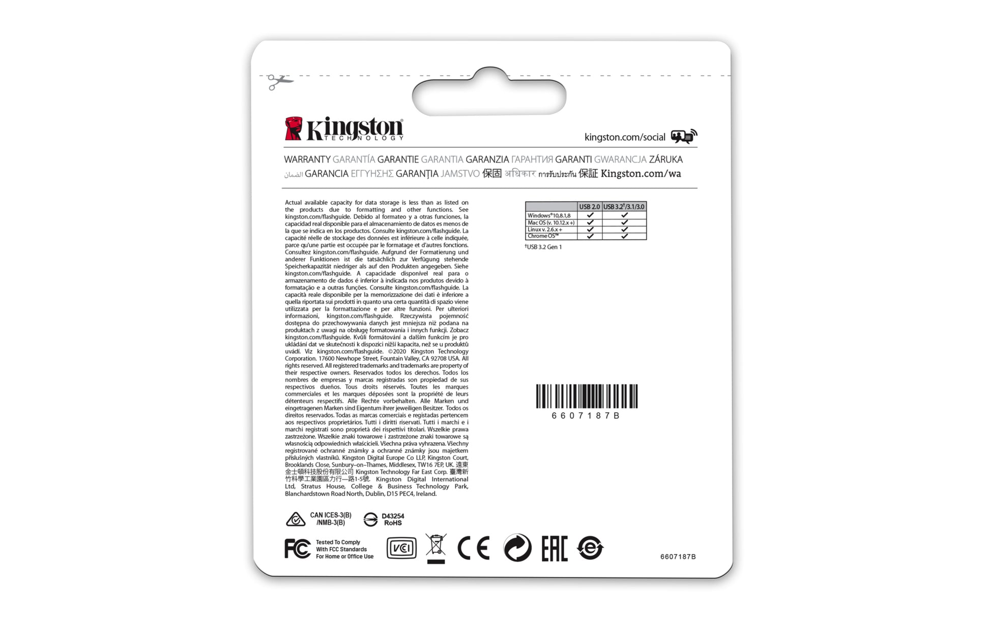 Kingston Technology Kingston DT Micro USB-Stick – 128 GB, USB 3.2 Gen 1, 200 MB/s, Metallgehäuse