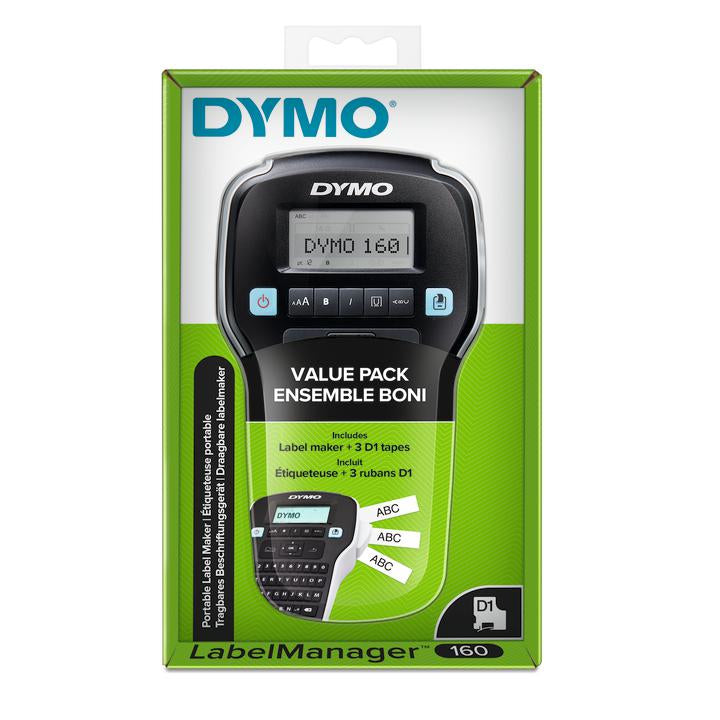 DYMO LabelManager 160 – Beschriftungsgerät, D1 bis 12 mm