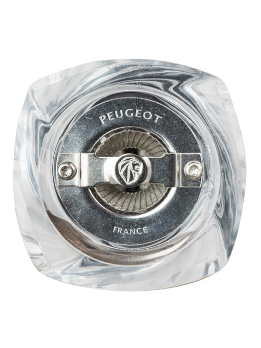 Peugeot Ouessant – Salz-/Pfeffermühle 14 cm, Acryl/Edelstahl, transparent