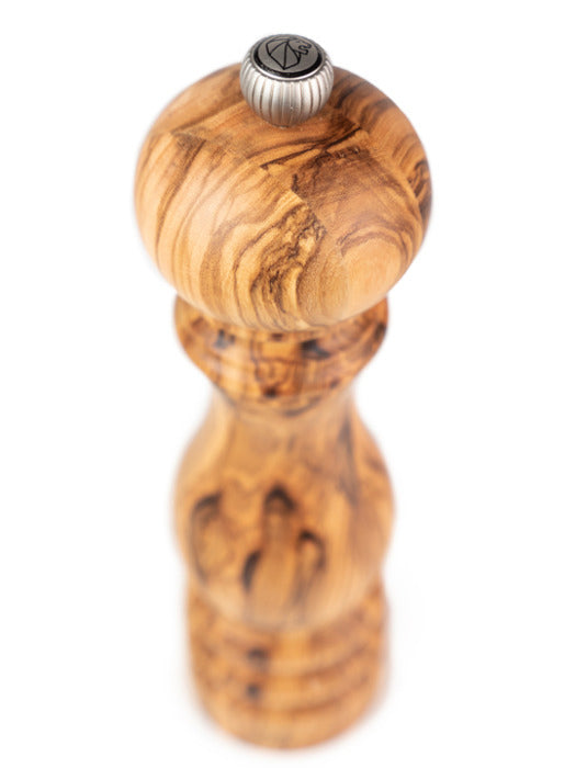 Peugeot Pfeffermühle Paris – einstellbares Stahlmahlwerk – Holz (Olivenholz) – 22 cm