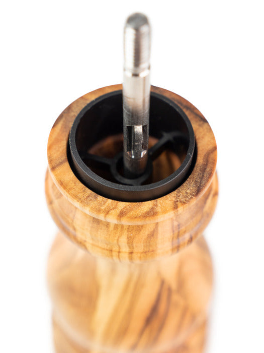 Peugeot Pfeffermühle Paris – einstellbares Stahlmahlwerk – Holz (Olivenholz) – 22 cm