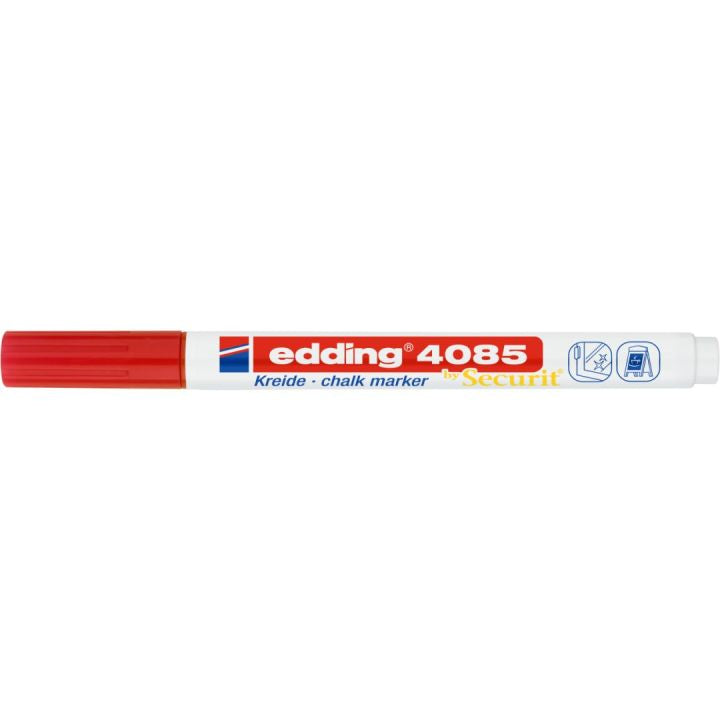 Edding Kreidemarker 4085 – Rund, 1–2 mm – Rot