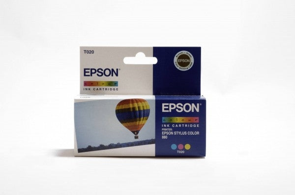 Epson Tintenpatrone T020401, farbig, 35 ml, original – für Stylus Color 880, 880 Transparent, 880i
