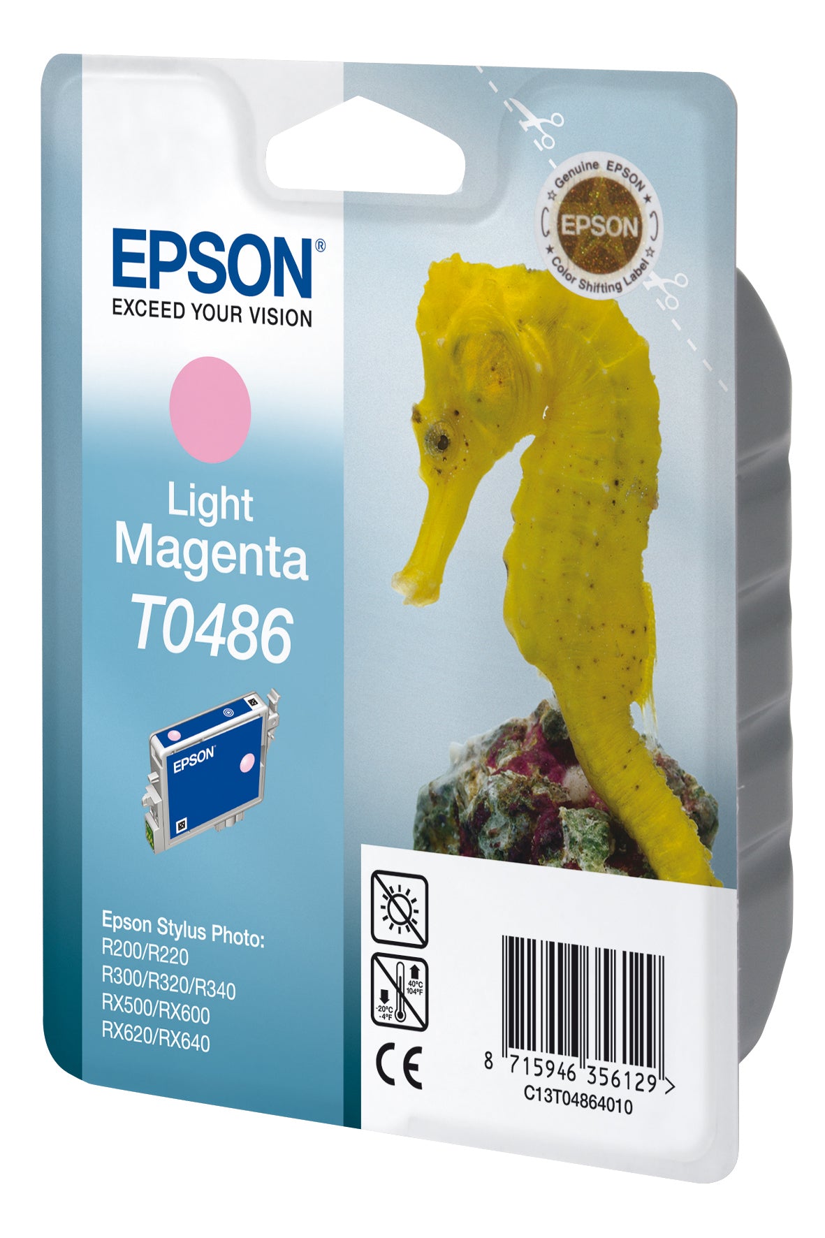 Epson Tintenpatrone T0486, Magenta, 400 Seiten