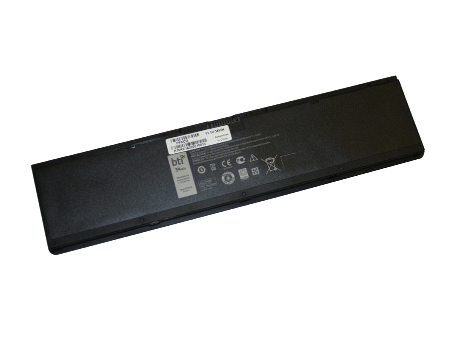 BTI Notebook-Akku – für Dell – 36 Wh, 11,1 V (3 Zellen) – Schwarz
