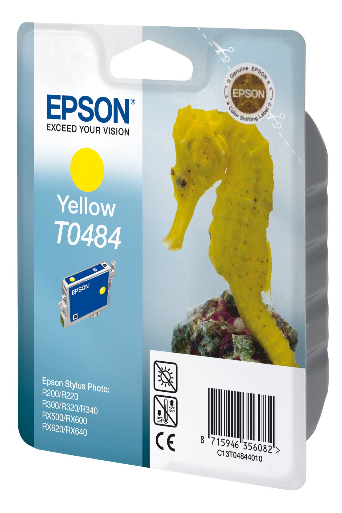 Epson Tintenpatrone T0484, Gelb, 400 Seiten