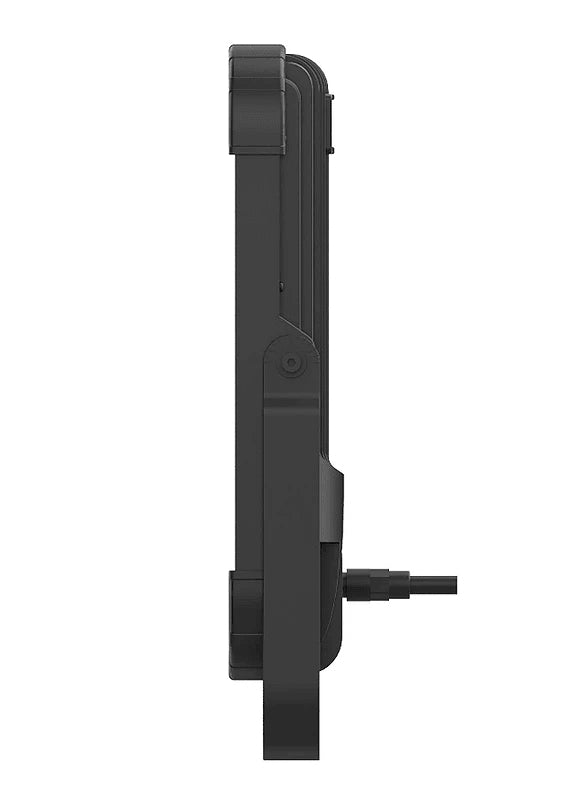 NORDRIDE Aussenwandleuchte – 29,2×37,5 cm – 10 000 lm, 100 W – Kaltweiss, 6000 K – IP67 – Netzbetrieb – Schwarz