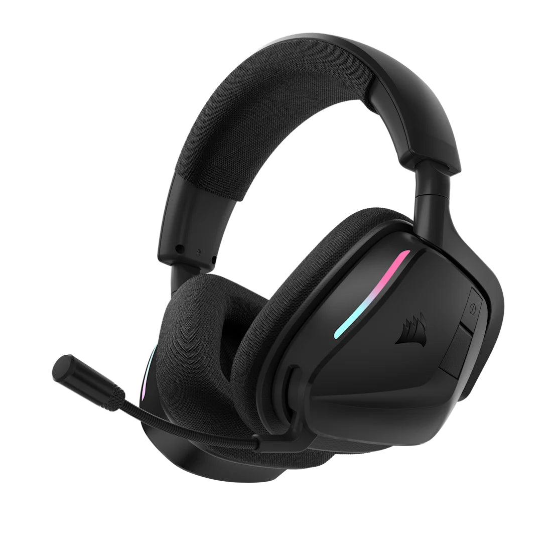 Corsair VOID WIRELESS v2 Gaming-Headset – Over-Ear, Stereo, Kabel + BT, mit USB-C-Dongle, Schwarz
