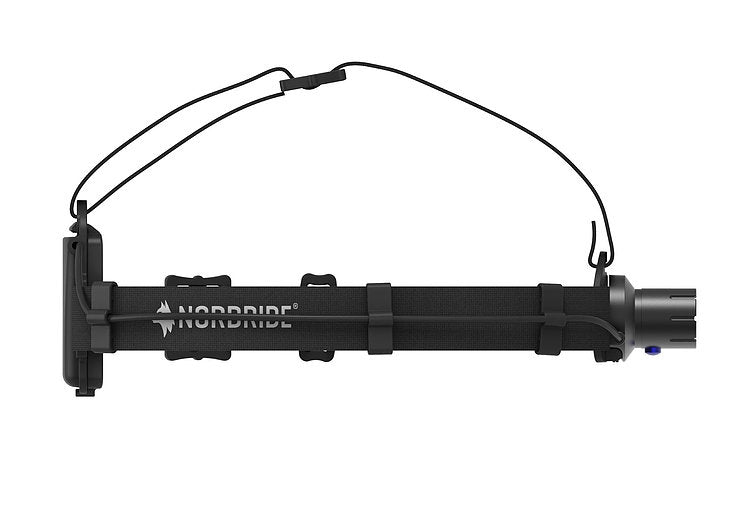 Nordride Stirnlampe Smart A – 450 lm, 40 m, IP45, Laufzeit 24 h – Schwarz