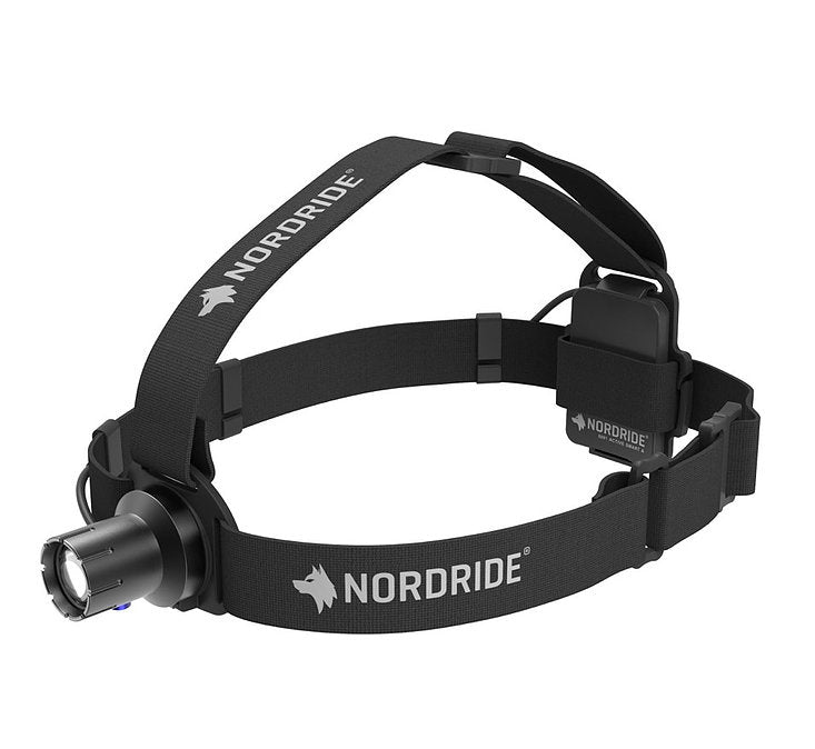 Nordride Stirnlampe Smart A – 450 lm, 40 m, IP45, Laufzeit 24 h – Schwarz