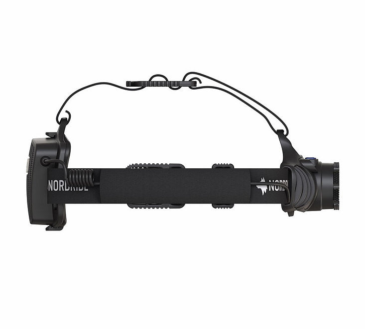 NORDRIDE Stirnlampe PRO R – 640 lm, 250 m, IP65, Laufzeit 18 h – Schwarz