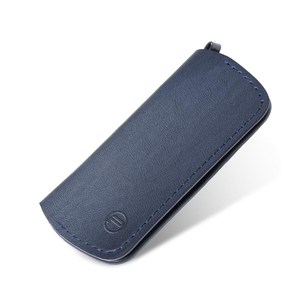 PGYTECH P-CB-036 Speicherkartenetui – Leder, Mikrofaser – für 7 Karten – Blau