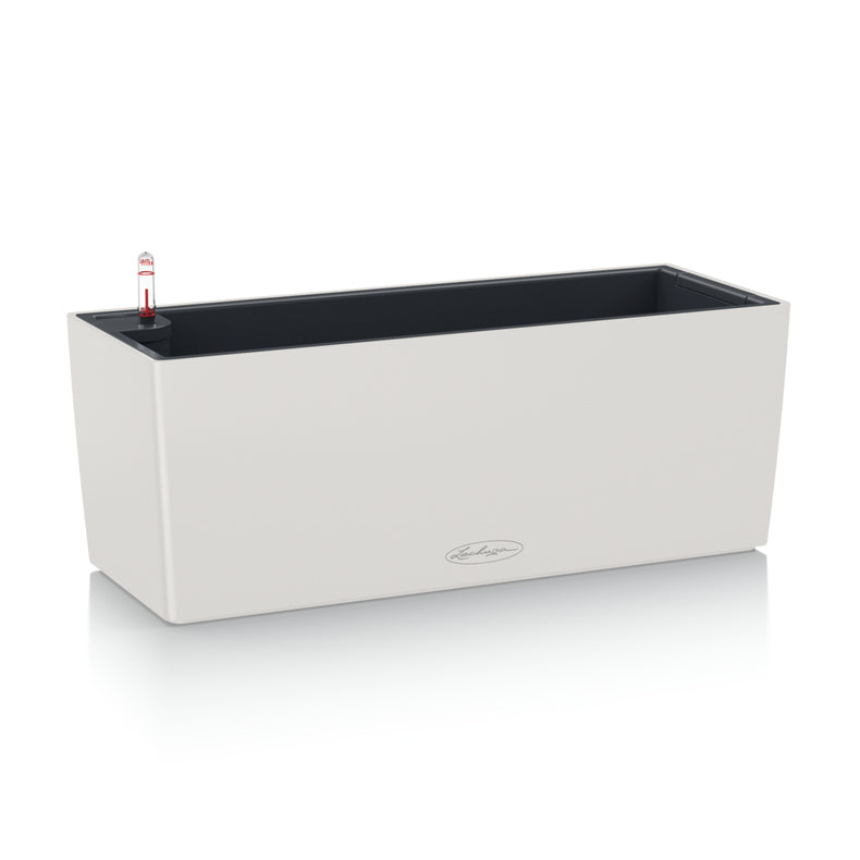 LECHUZA BALCONERA Color 50 Topfpflanzer – 50 × 19 × 19 cm – Kunststoff, grau