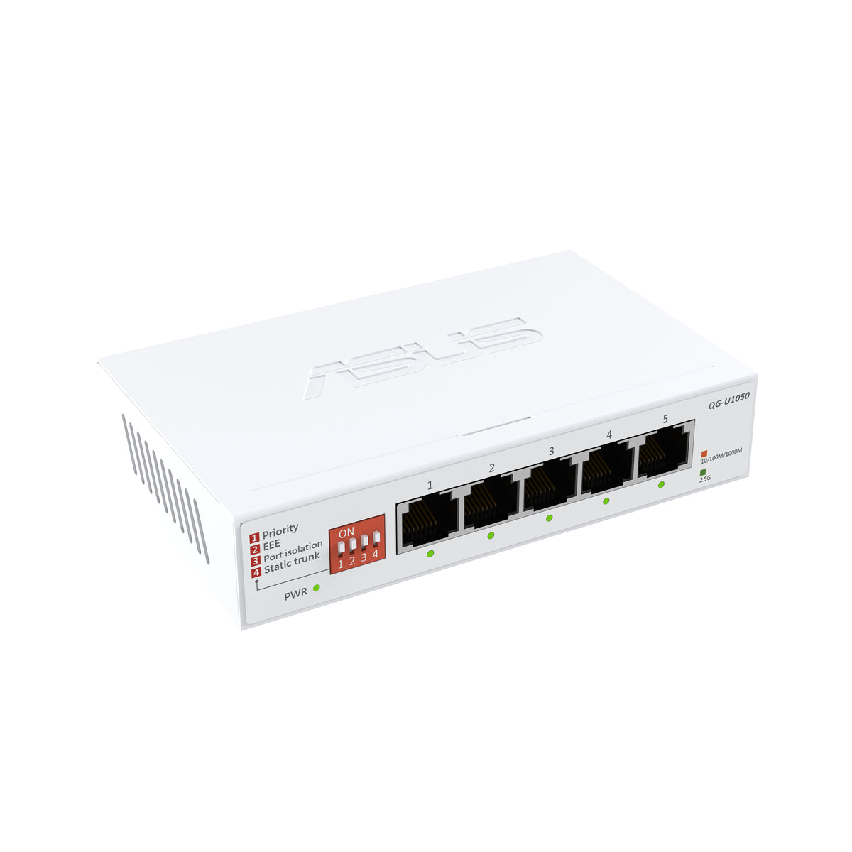 ASUS QG-U1050 – Unmanaged Switch – 5× 2.5G, Desktop