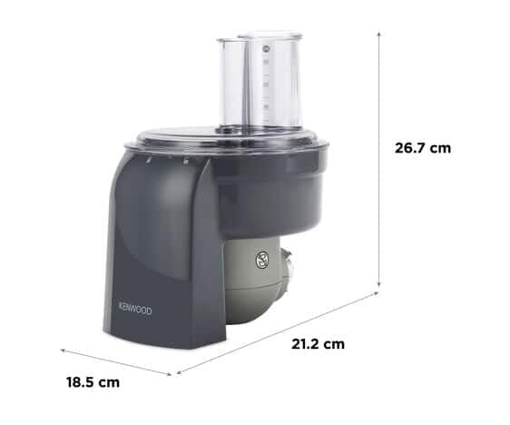 Kenwood Würfelschneider-Aufsatz KAX400PL – 18,5 × 21,2 × 26,7 cm, für Chef Sense, Chef Sense XL