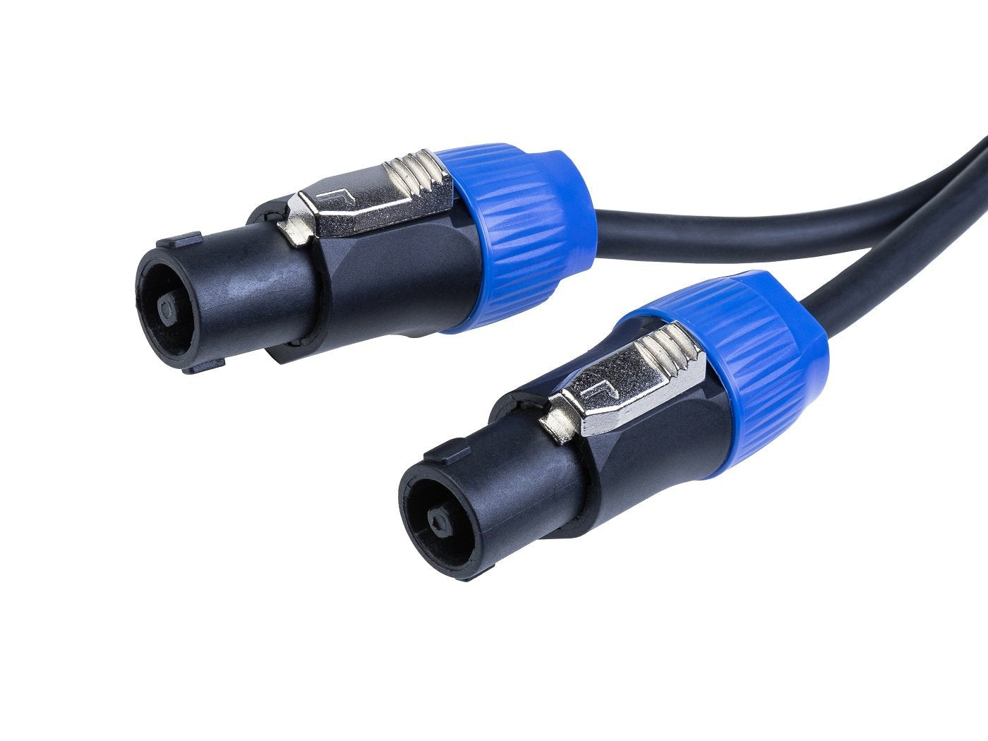 Bemero Speakon-Lautsprecherkabel – NL4 Stecker–NL4 Stecker – 2 m, 2×1,5 mm², Schwarz
