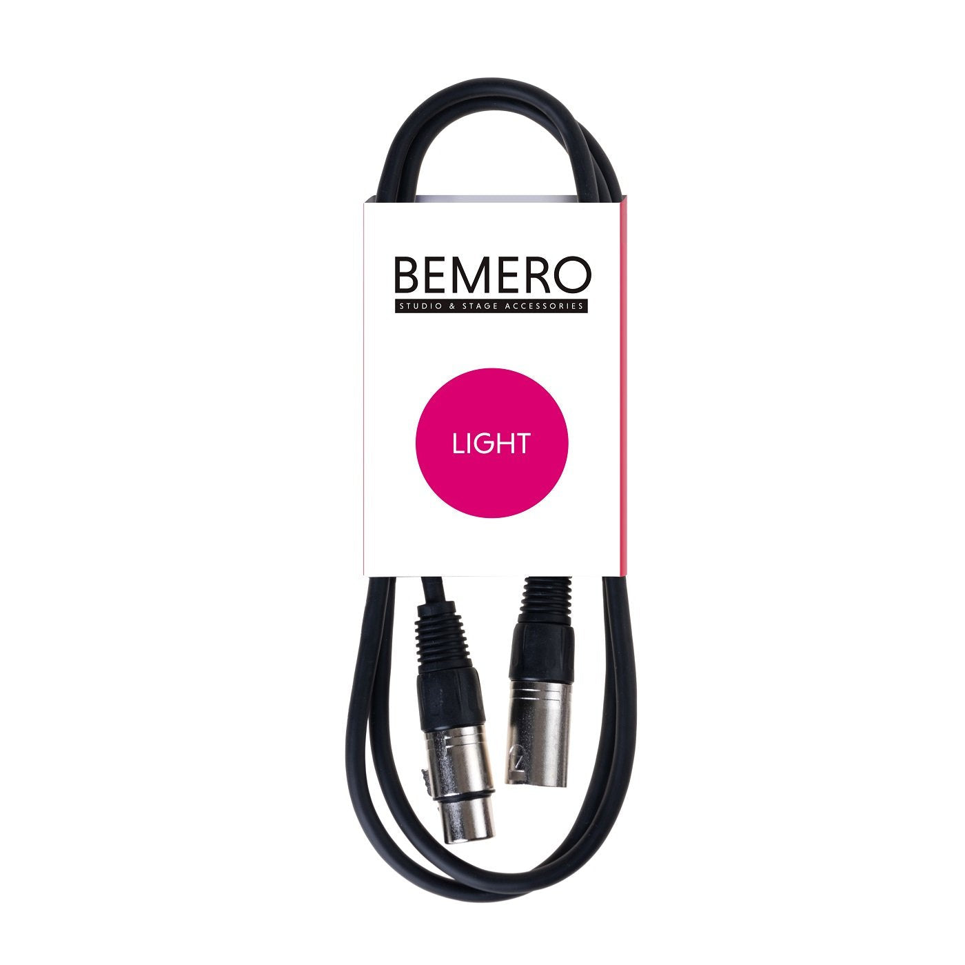 Bemero XLR-Kabel – 3-pol M–F – 1,5 m