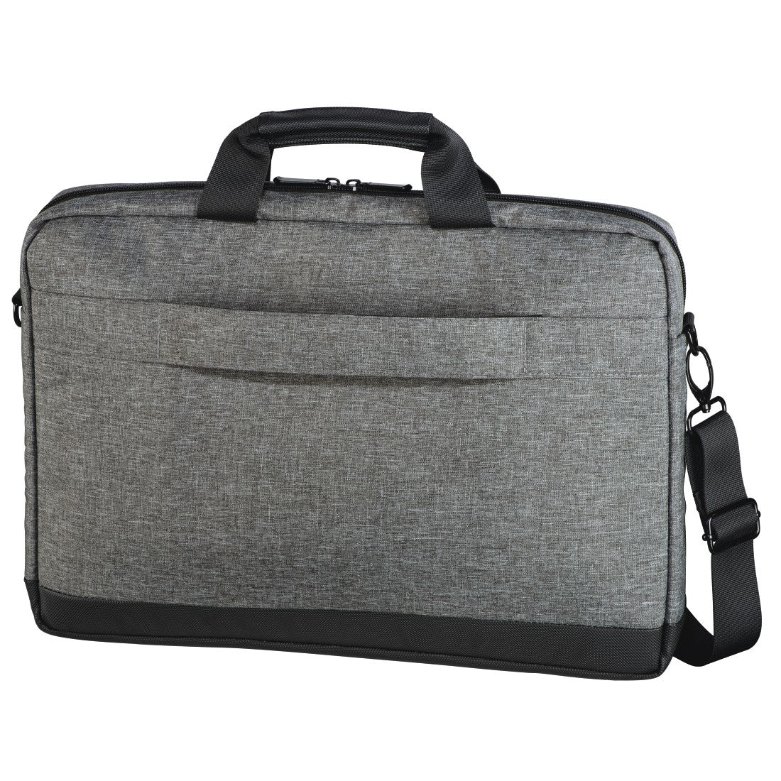 Hama Terra Notebook-Tasche – 8 l, wasserabweisend, Aufsteckfunktion, recyceltes PET (rPET), grau