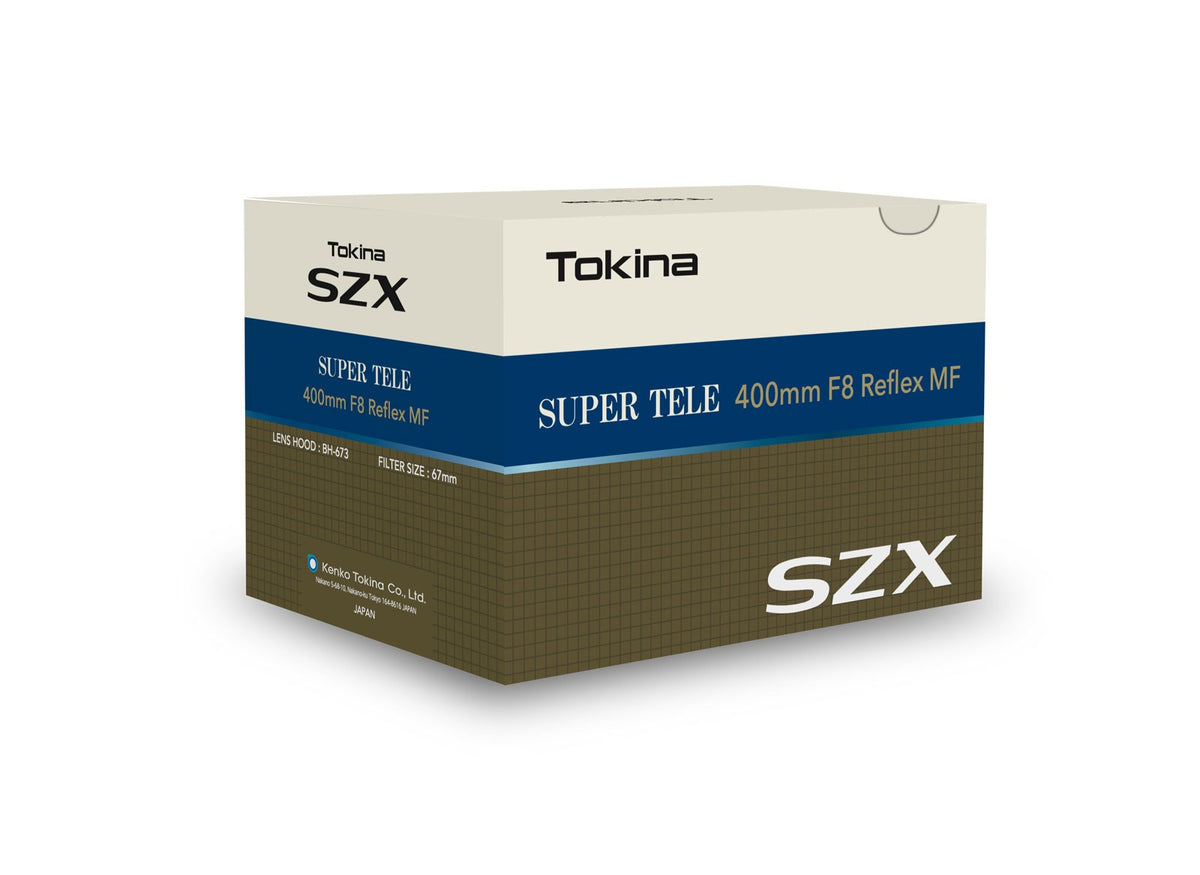 Tokina SZX Super Tele 400mm f/8 Reflex – für Nikon Z – Manuell, 67 mm Filter