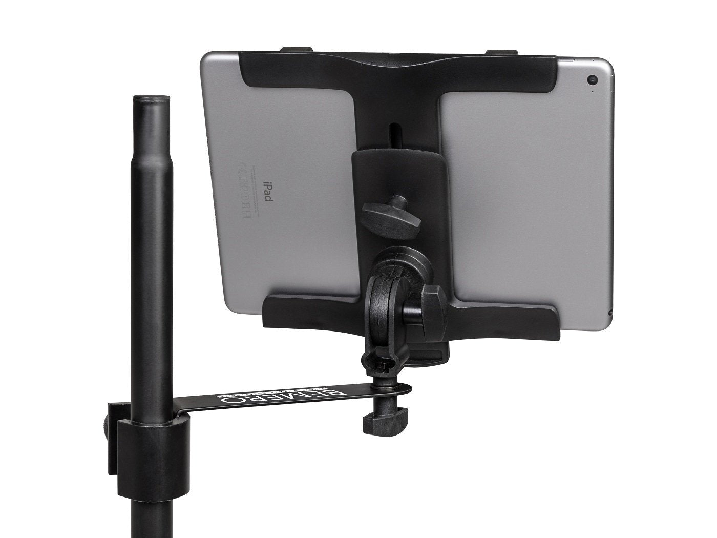 Bemero Tablet-Tischhalterung – für Tablets bis 11", Klemmhalterung, neigbar – Schwarz