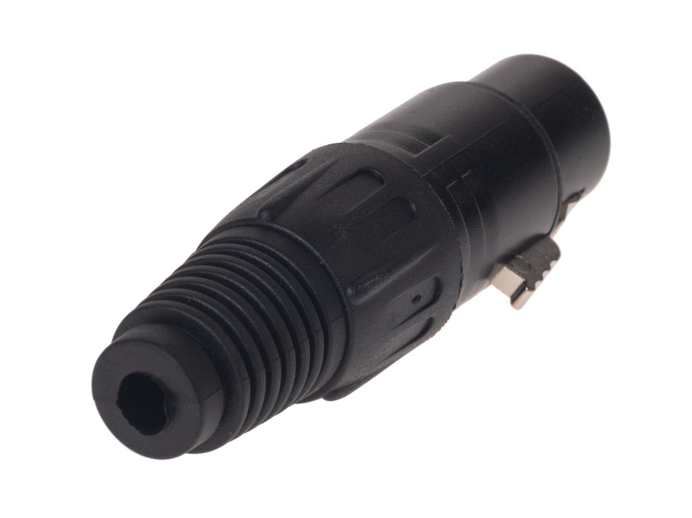 Bemero BC1001BK-F – 3-poliger XLR-Stecker, weiblich, gerade, schwarz, 1 St.