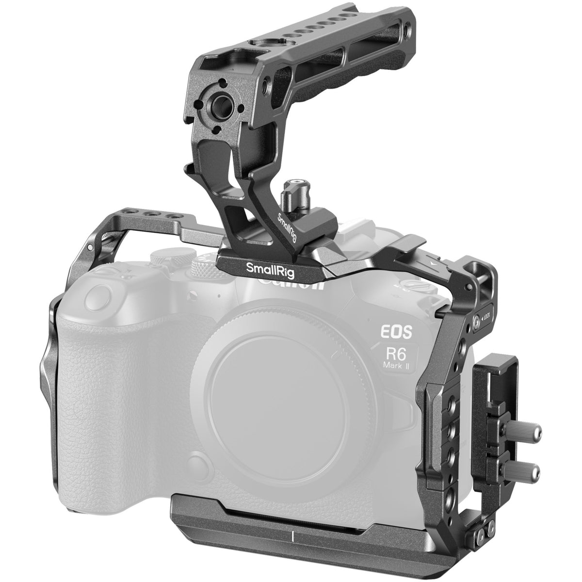 SmallRig 5197 Cage-Kit – Aluminium – für Canon EOS R6 Mark II – Grau