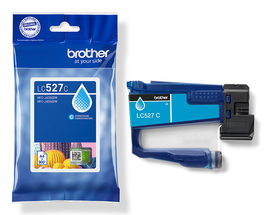 Brother Tintenpatrone, Cyan, 900 Seiten – für MFCJ4350DW, MFCJ4550DW