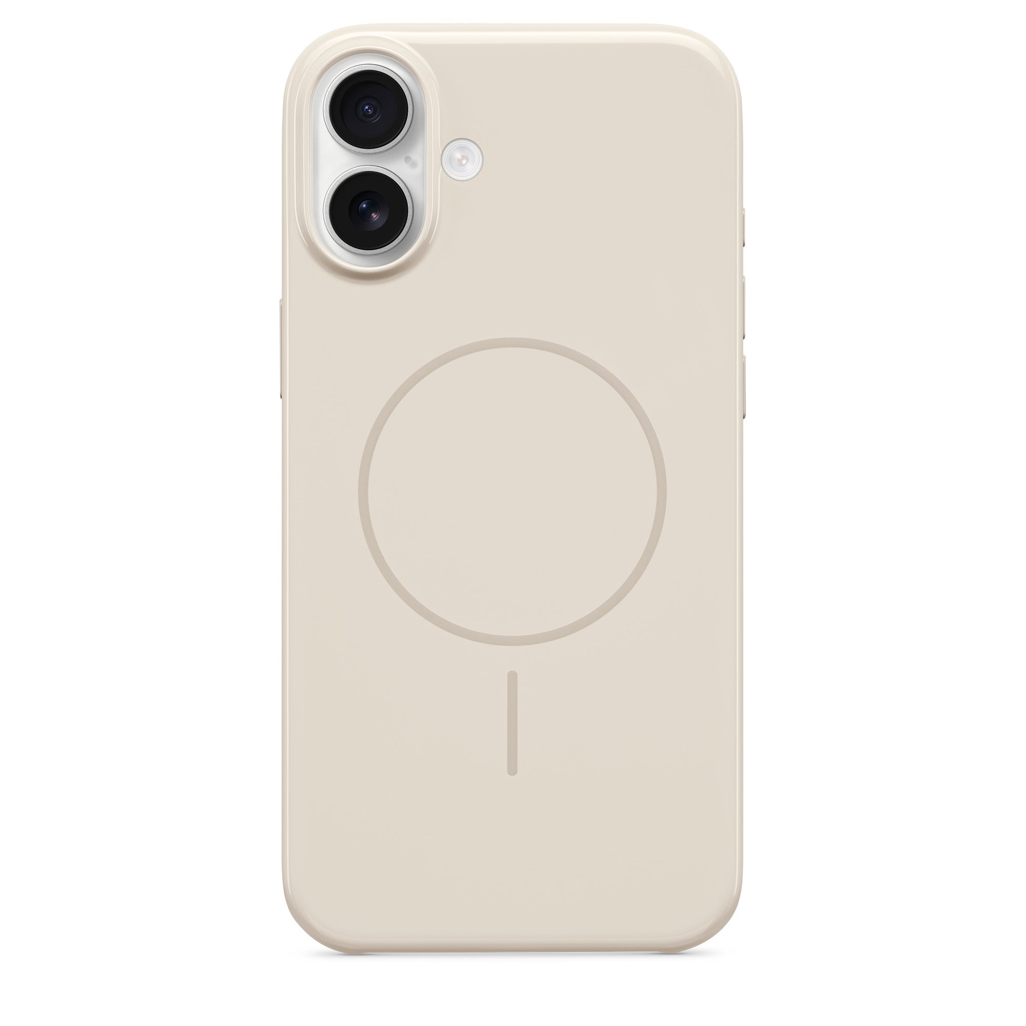 Apple Beats Backcover – für Apple iPhone 16 Plus, MagSafe, Mikrofaser+PC+TPU, Gipfelstein