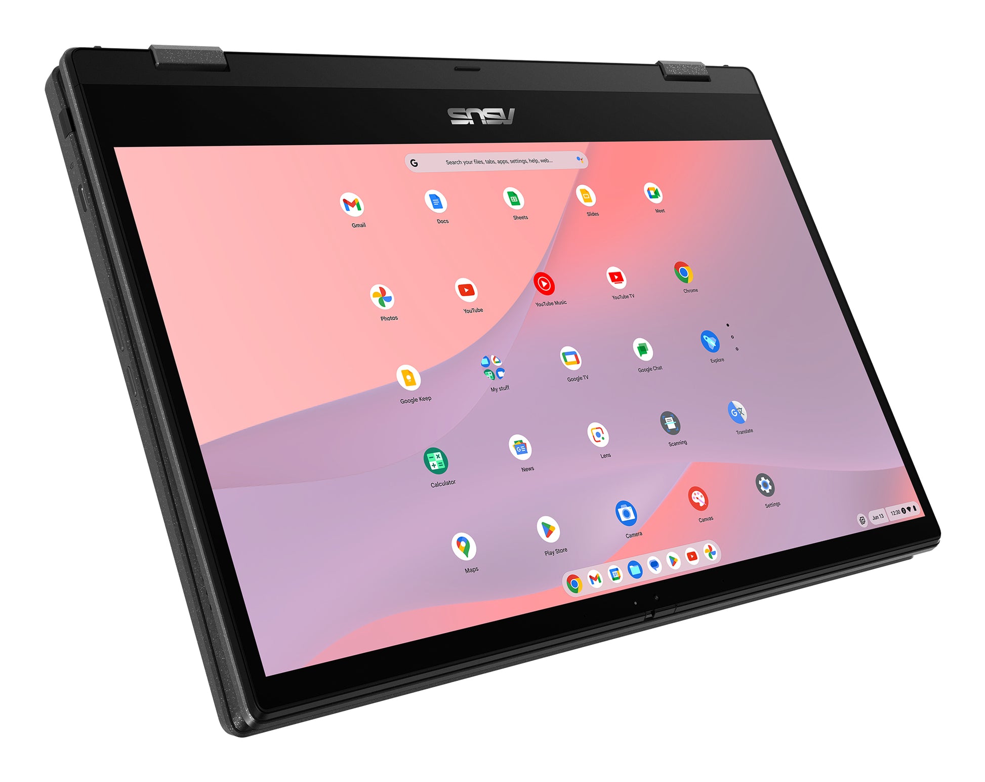 ASUS CM14 Flip CM1402FM2A-EC0302 – 14" FHD Touch, Kompanio 520, 8 GB, 128 GB eMMC, ChromeOS, QWERTZ (CH)