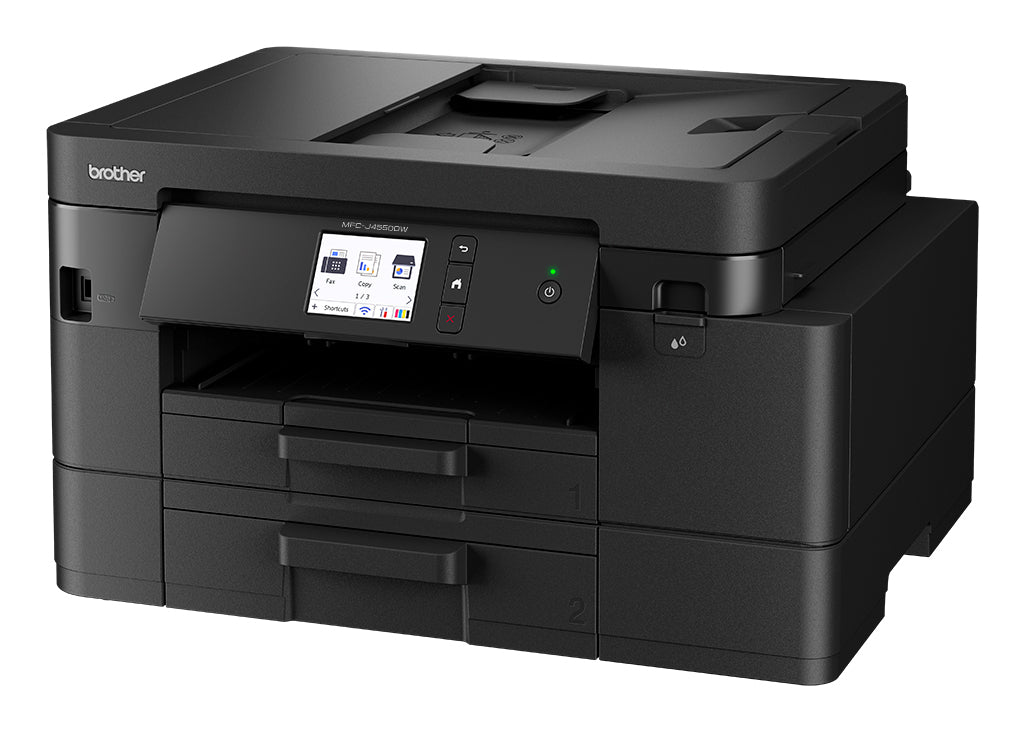 Brother MFC-J4550DW – Farbiges Tintenstrahl-MFP, 4-in-1 – WLAN – Duplex, ADF – 20 Seiten/Min S/W, 20 Seiten/Min Farbe
