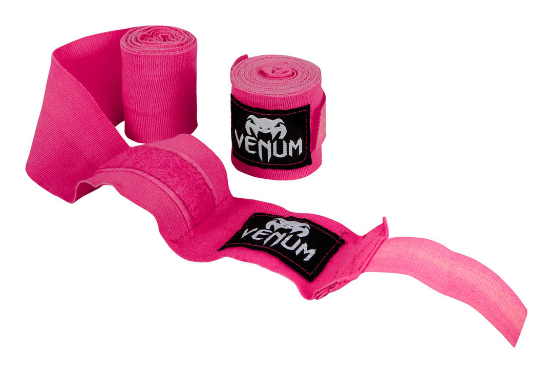 Venum Kontact Boxbandagen – 4,5 m, 2 Stück – Pink, Baumwolle
