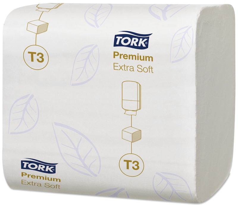 Tork Toilettenpapier System – 2-lagig, Zellstoff, Blattgrösse 110 × 190 mm, 252 Blatt/Rolle – für Tork T3